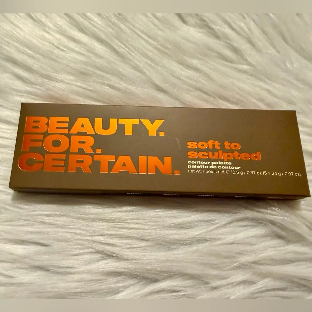 BFC Beauty For Certain Soft To Sculpted Contour Palette 5 Color BNIB